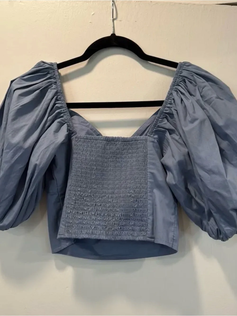 Abercrombie and Fitch Poplin O-Ring Top